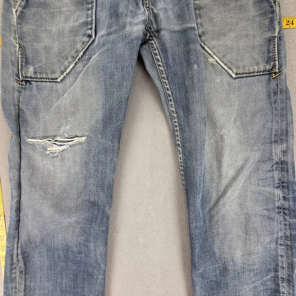 Vintage Levis Engineered Jeans Mens Blue Buckle Back Honeycomb Fits 32x31